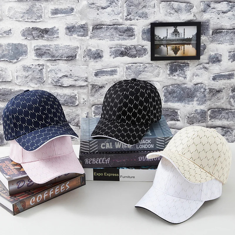 Fashion New Korea Fashion Baseball Cap Ladies Casual Sun Caps Man High Quality Golf Hats 55-61cm
