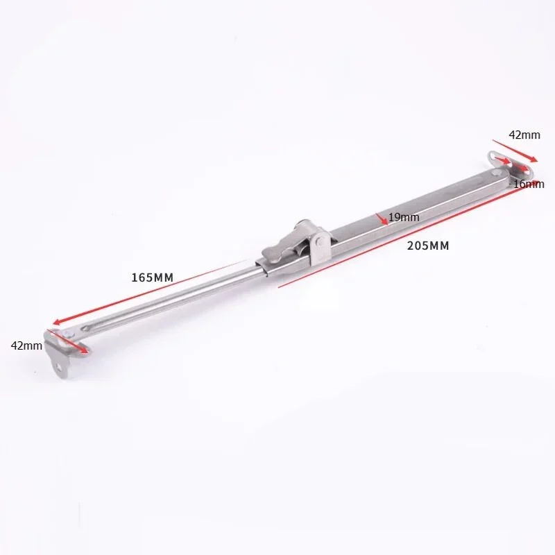 Stainless steel telescopic wind support window limiter angle controller gusset fixed sliding support door and window Accessories