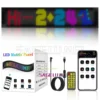 Car Truck Devil's Eye Signs Light Multilingual Car LED Matrix Pixel Panel Scrolling Advertising 5V USB Smart App Remote Control 4