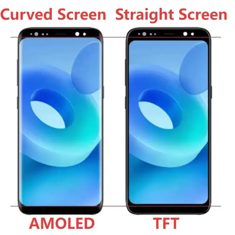 5,8-дюймовый протестированный TFT S8 G950F ЖК-дисплей с рамкой для ...