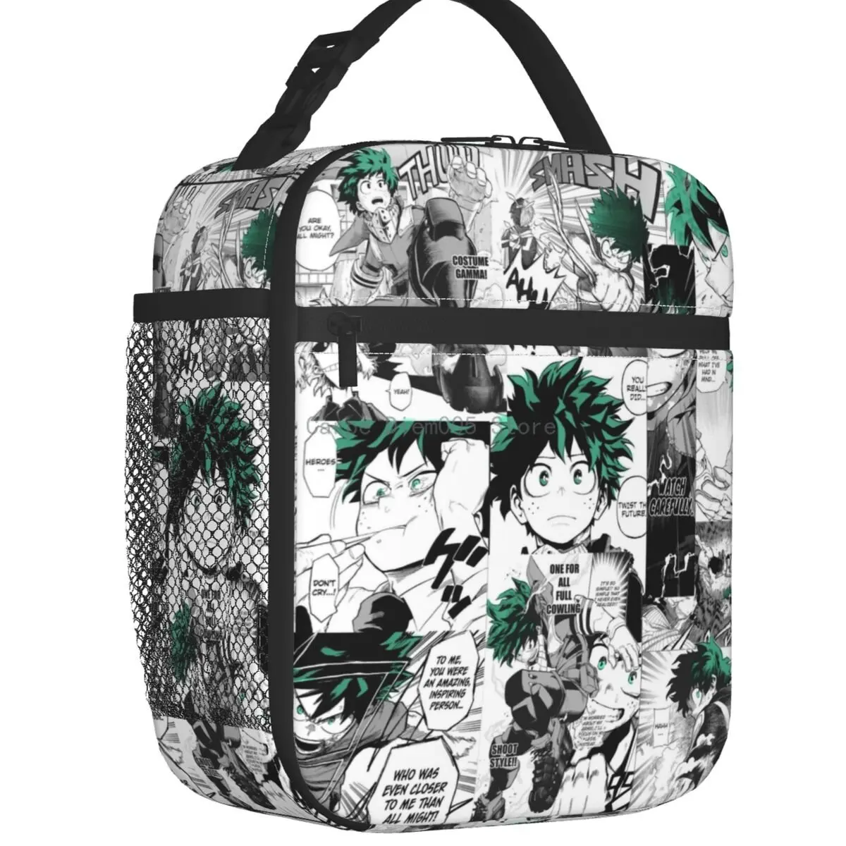 

Термоизолированные сумки для ланча My Hero академия, Женская Портативная сумка для ланча с рисунком Аниме Манга, для школы