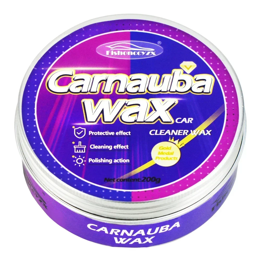 CarWaxAutoPaintCareCarnaubaPasteWaxBrazilianPolishingWax