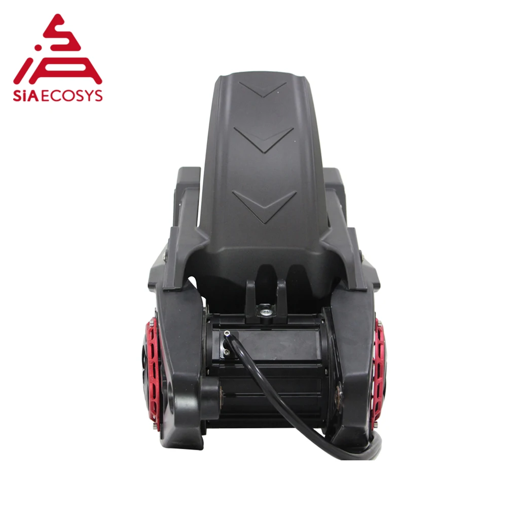 QSMOTOR/SIAECOSYS 14 x 6.0inch 3000W Rated 6000W Continous 138 Mid Drive Motor Kits Assembly 72V 100KPH for Big Electric Scooter