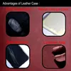 Premium Luxury leather Phone Case for Xiaomi Poco F6 Pro Funda Business Style Solid color Phone cover for poco f6 6