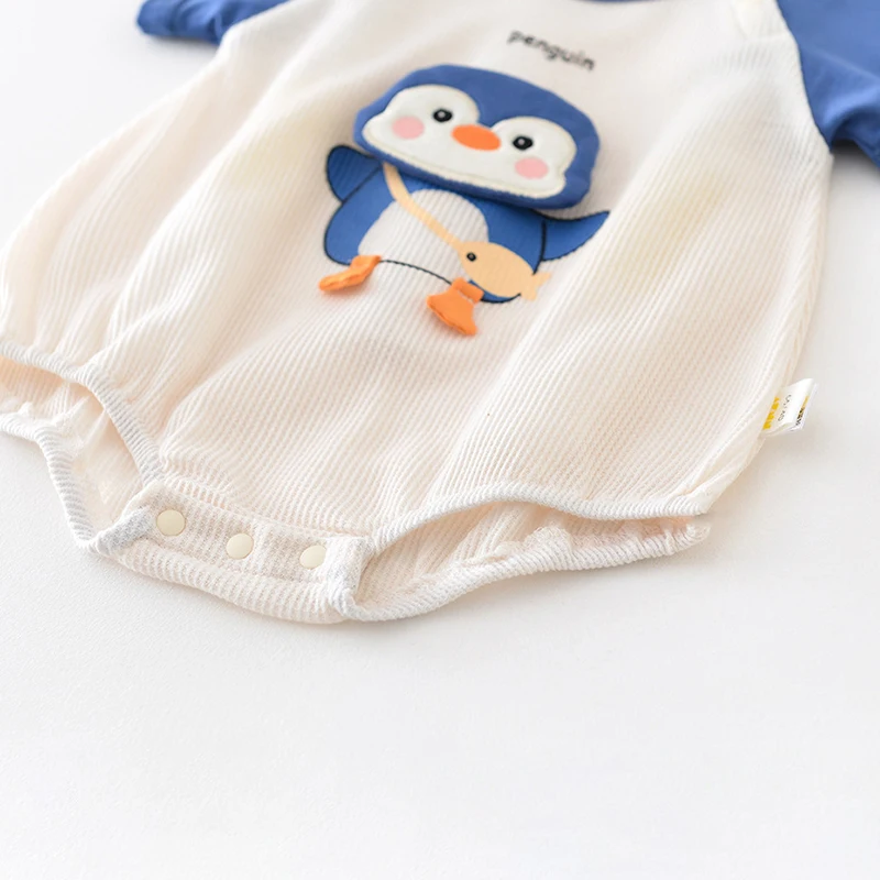 Summer Baby Clothes Patchwork Short Sleeve Bodysuit