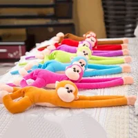 Colorful Plush Monkey Toys Colorful Long-Armed Monkey Photography Accessories Electric Crashproof Padded Monkey Doll Hanging Cur 5