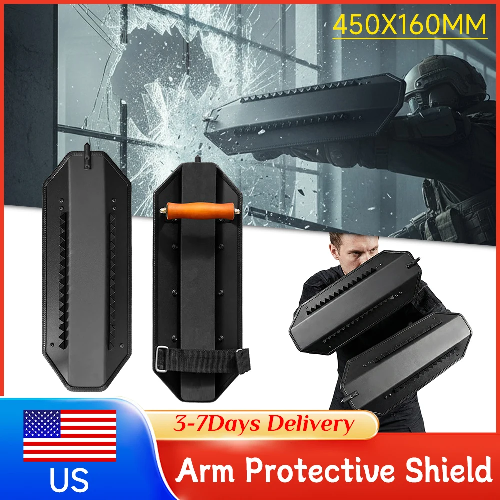 Anti Riot Tool Self Defense Arm Shield Portable Anti-Riot Shield Security Protection ...