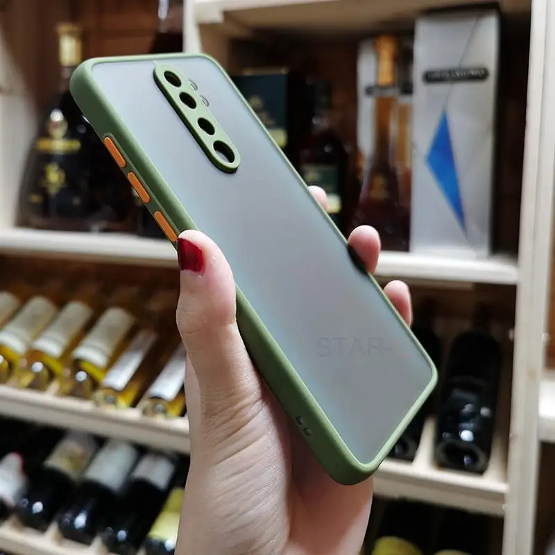 thumbnail image 1 of Funda dura mate para Xiaomi Redmi Note 8 Pro 9 9pro 7 8 t 2021, cubierta trasera de silicona a prueba de golpes, Xiaomi Redmi Note 8 T Note 9 8pro, 1 of 4