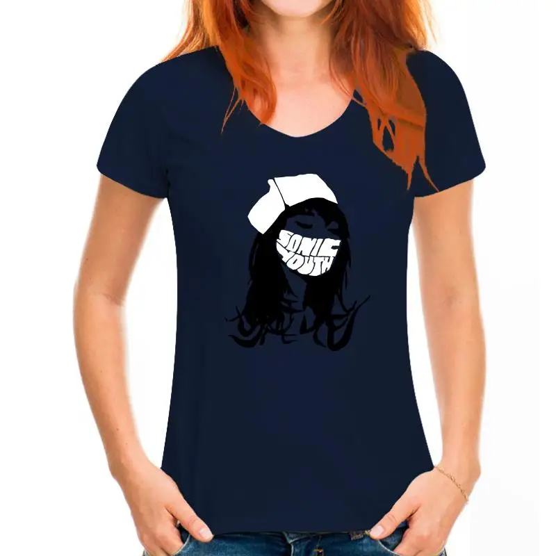 thumbnail image 1 of Camiseta 'Nurse' (roja) de Sonic Youth, 1 of 5