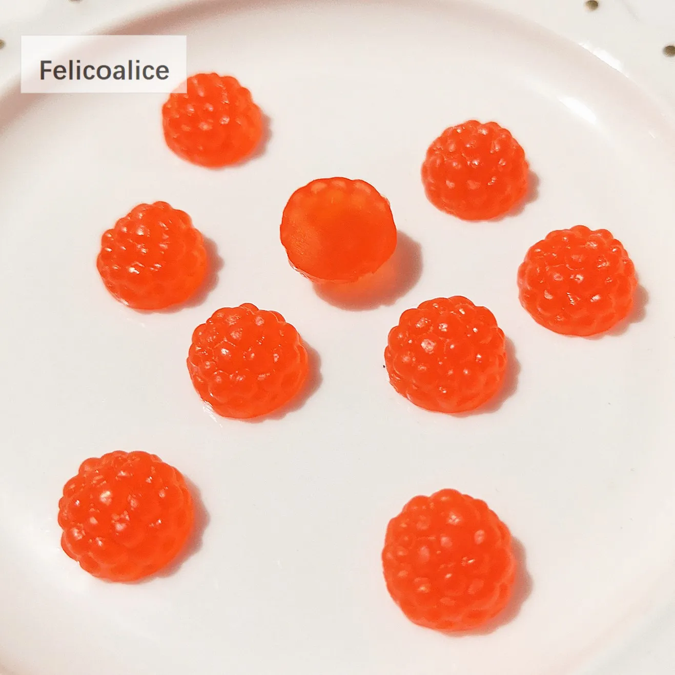 20 teile/beutel Harz Obst Schleim Charms Zusatzstoffe Lieferungen Kit DIY Schleim Zubehör Füllstoff Für Flauschigen Klar Schleim Ton Auf Lager – Detail 8
