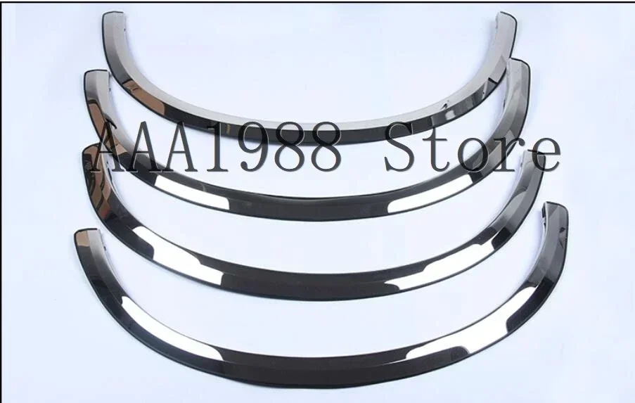 닛산 X-트레일 루즈 2017 2018 2019 2020 2021 자동차 스타일링 스테인레스 스틸 자동차 휠 눈썹 트림 스트립 트림