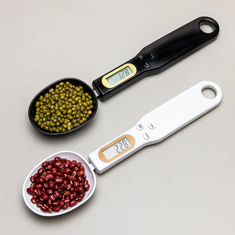 Mini Electronic Kitchen Scale 500g 0.1g LCD Measuring Spoon