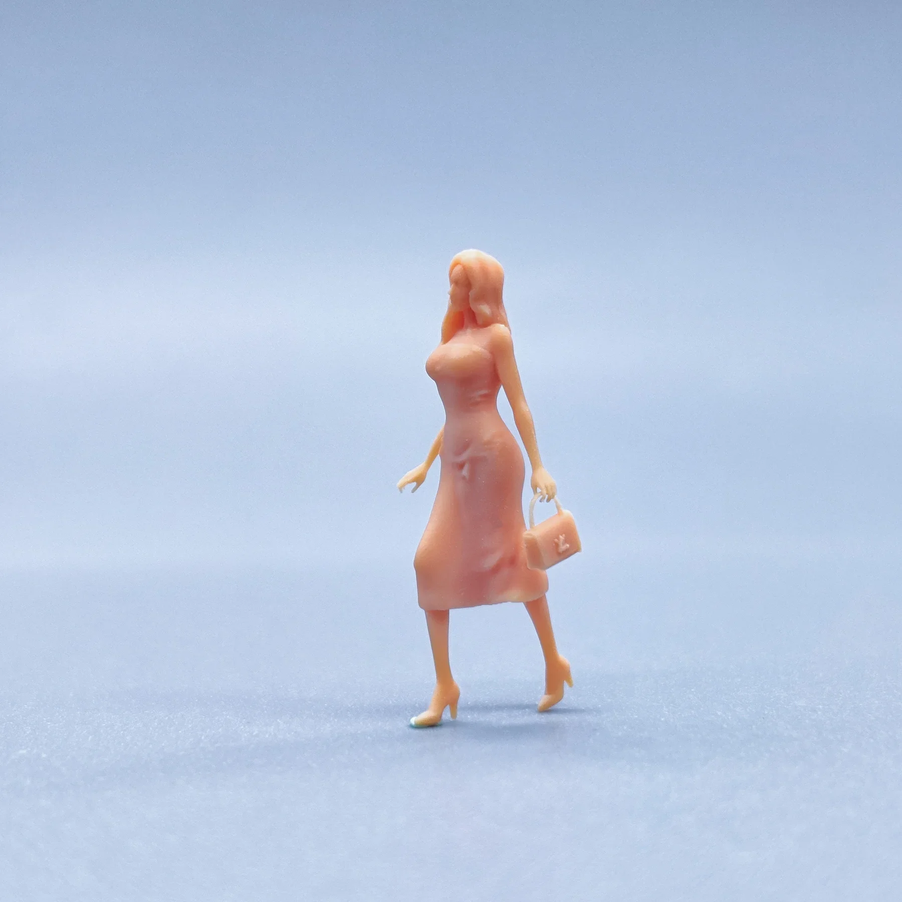 1/64 1/50 1/43  Figurines Scale Model Resin Shopping Couple Holding Hands Uncolored Miniatures Diorama Hand-painted V117 V223