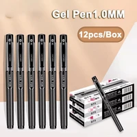 1PCS S73 Office Gel Pens 1.0mm Bold Carbon Water Pen Business Signature Pen Smooth Student 1