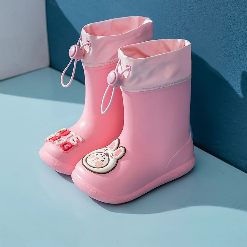 Baby Boots Baby Shoes 1pcs Children's Rain Shoes Dinosaur Rain Boots