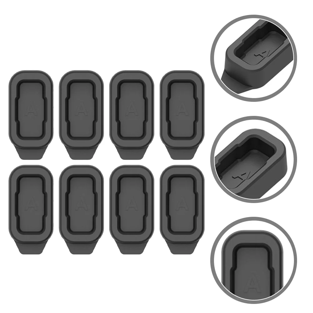 

8 Pcs Watch Dust Plug Charge Port Stopper Smartwatch Charging Plugs Caps