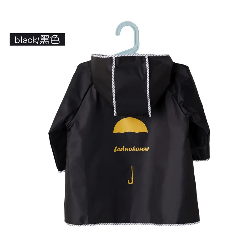 Regenponcho Kinder Gelb - Cartoon Design Wasserdicht Und Winddicht