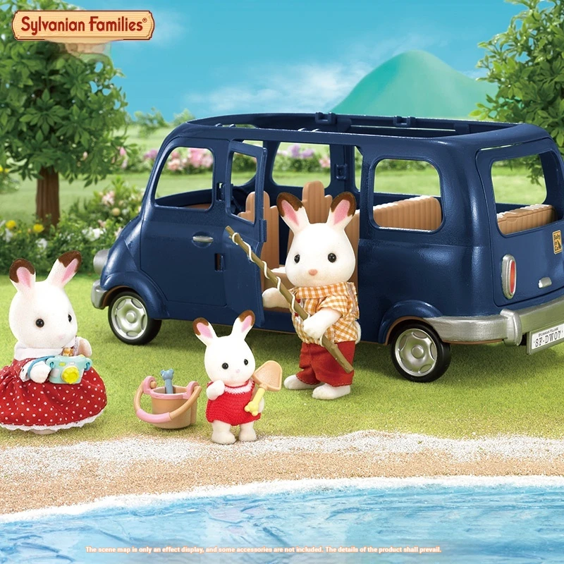 Authentic Sylvanian Families Anime Character Simulation Playhouse Toy Room Decoration Toy Christmas Gift 3