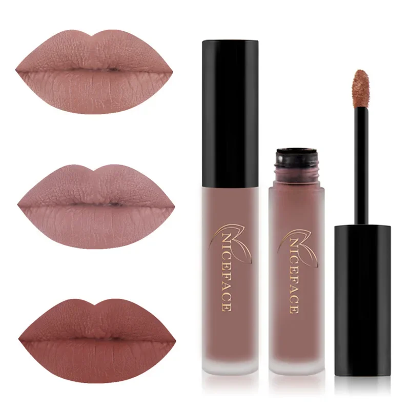 Waterproof Matte Liquid Lipstick Makeup Lip Long Lasting Gloss for Women Girls lip gloss lip makeup