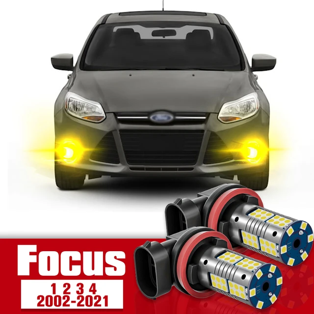 2x accessori fendinebbia anteriori lampadina a LED per Ford Focus 1 2 3 4  2002-2021