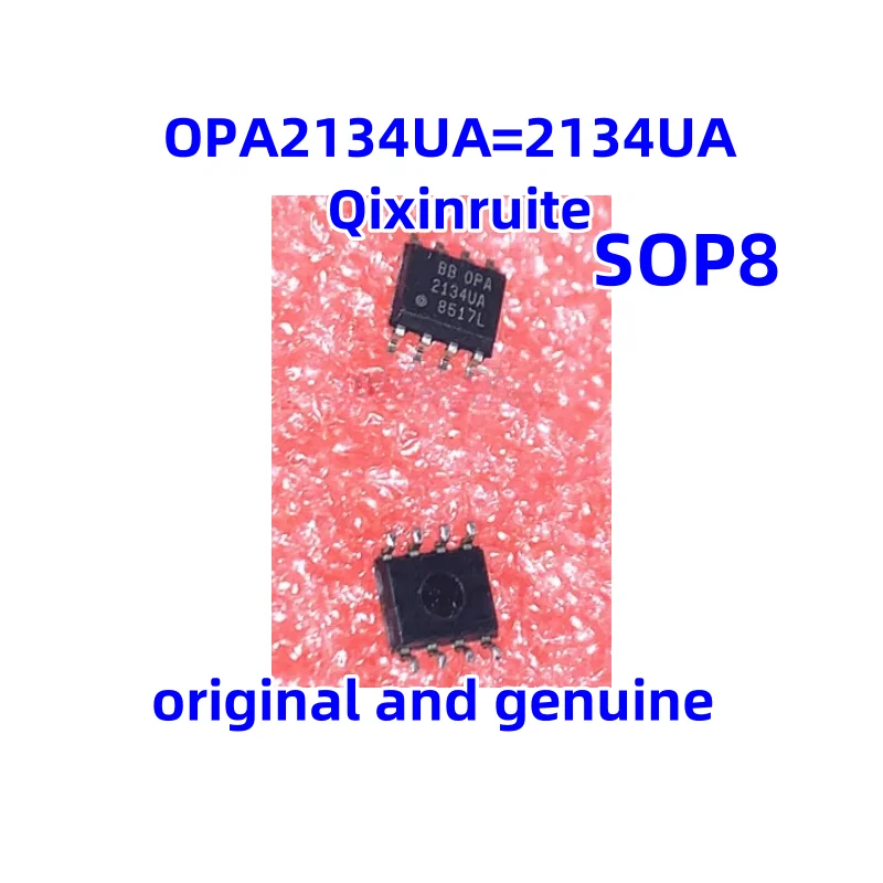 

Qixinruite новый оригинальный OPA2134UA = 2134UA SOP-8 SMT 8-контактный усилитель звука IC чип