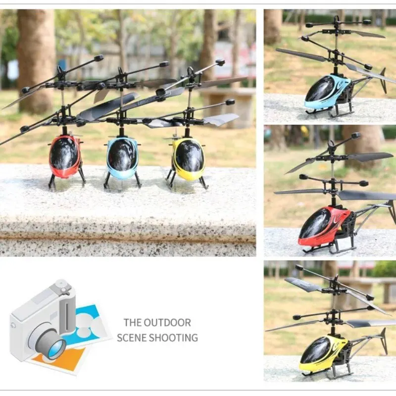 Induction Hovering Safe Fall-resistant Mini Helicopters Toys 3