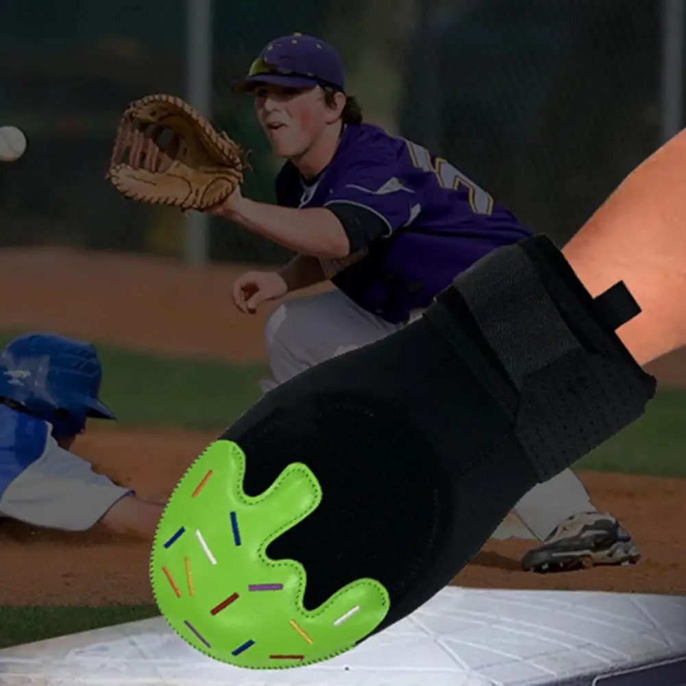 Sports Protective Gear Sliding Gloves Baseball Softball Slider Glove Adjustable Baseball Sliding Mitt with for Left for Enhanced