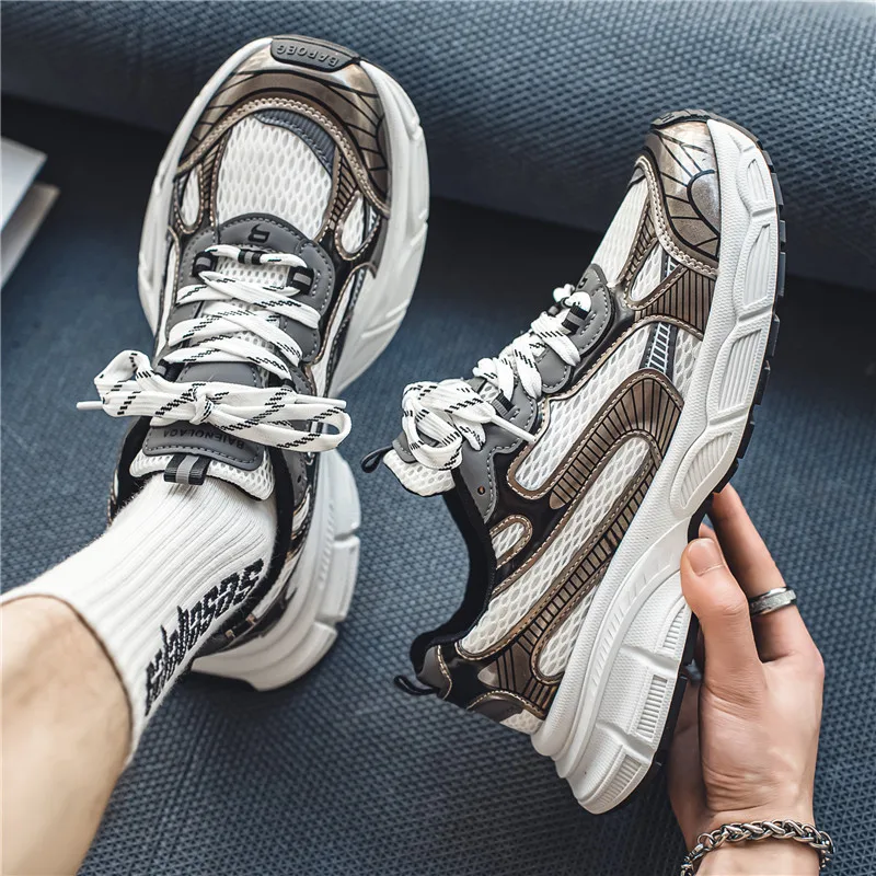 2024 new fashion spring casual shoes mesh sport sneakers
