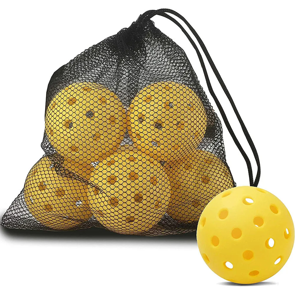 74mm pickleball with 40 holes night light tennis ball