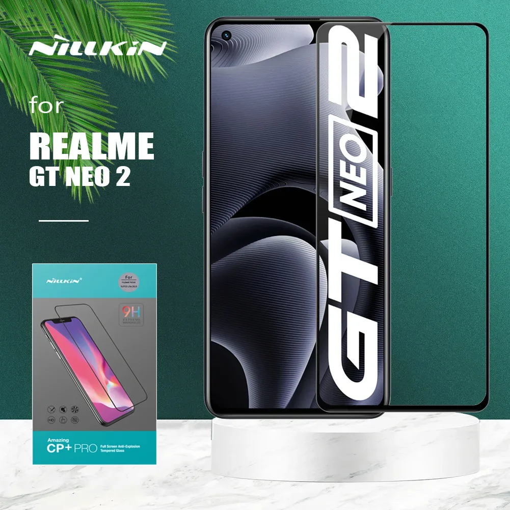 

Защита экрана из закаленного стекла для Realme GT Neo 5 3 3T 2 GT3 GT2 9i 10 9 Pro Plus 5G Nillkin CP + Pro