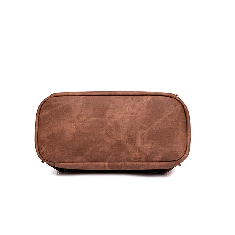 Women Backpack Purse PU Leather Anti-theft Casual Shoulder Bag Fashion Ladies Satchel Bags 5
