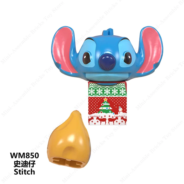 Disney Mini Action Toys Figures Building Blocks Cartoon Toy Story Mickey Mouse Winnie The Pooh Frozen Stitch Donald Duck Bricks 850