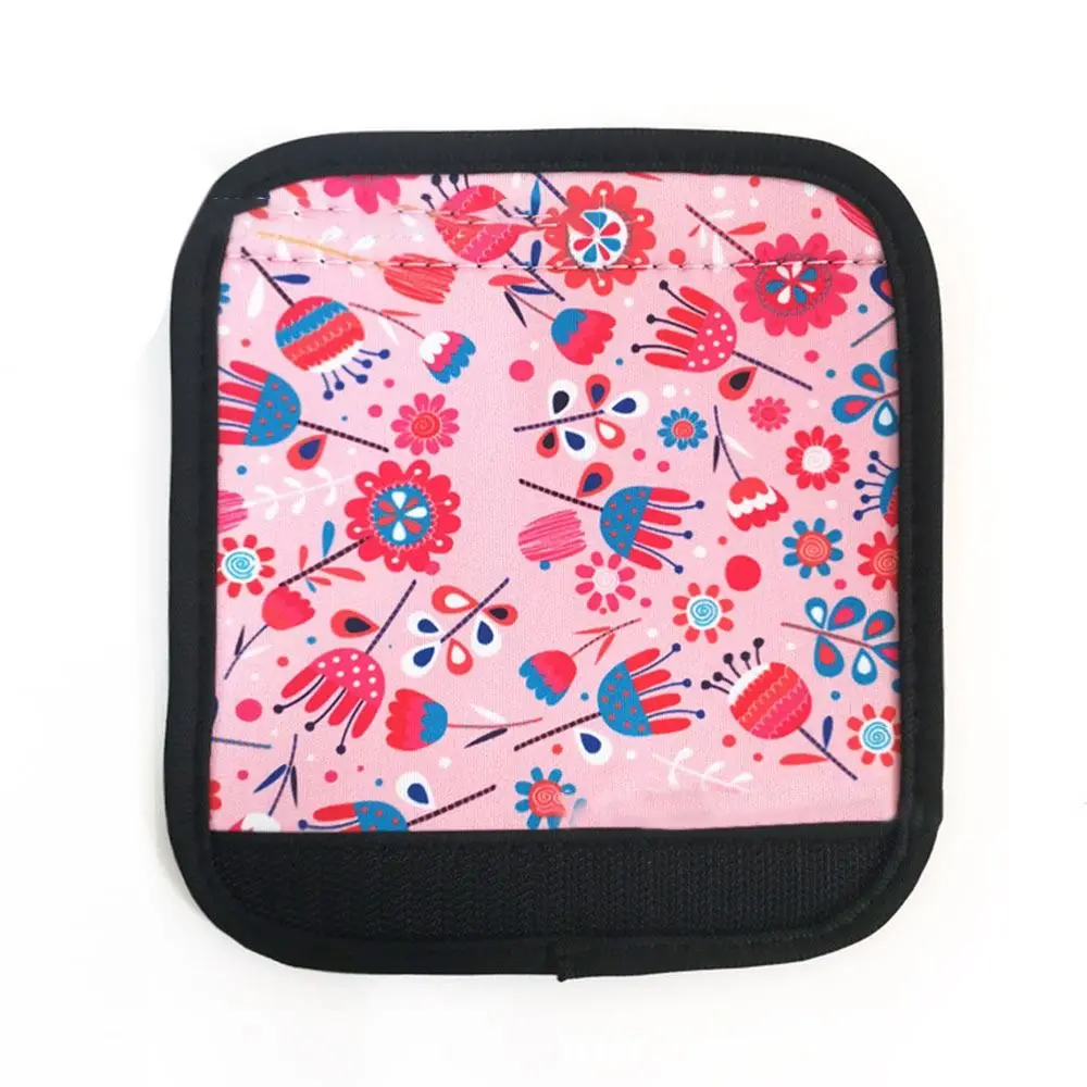Manico per bagagli in Neoprene manicotto per maniglia avvolgente borsa morbida per valigia identificatore per maniglia per bagagli in tinta una copertura per maniglia da viaggio  1524