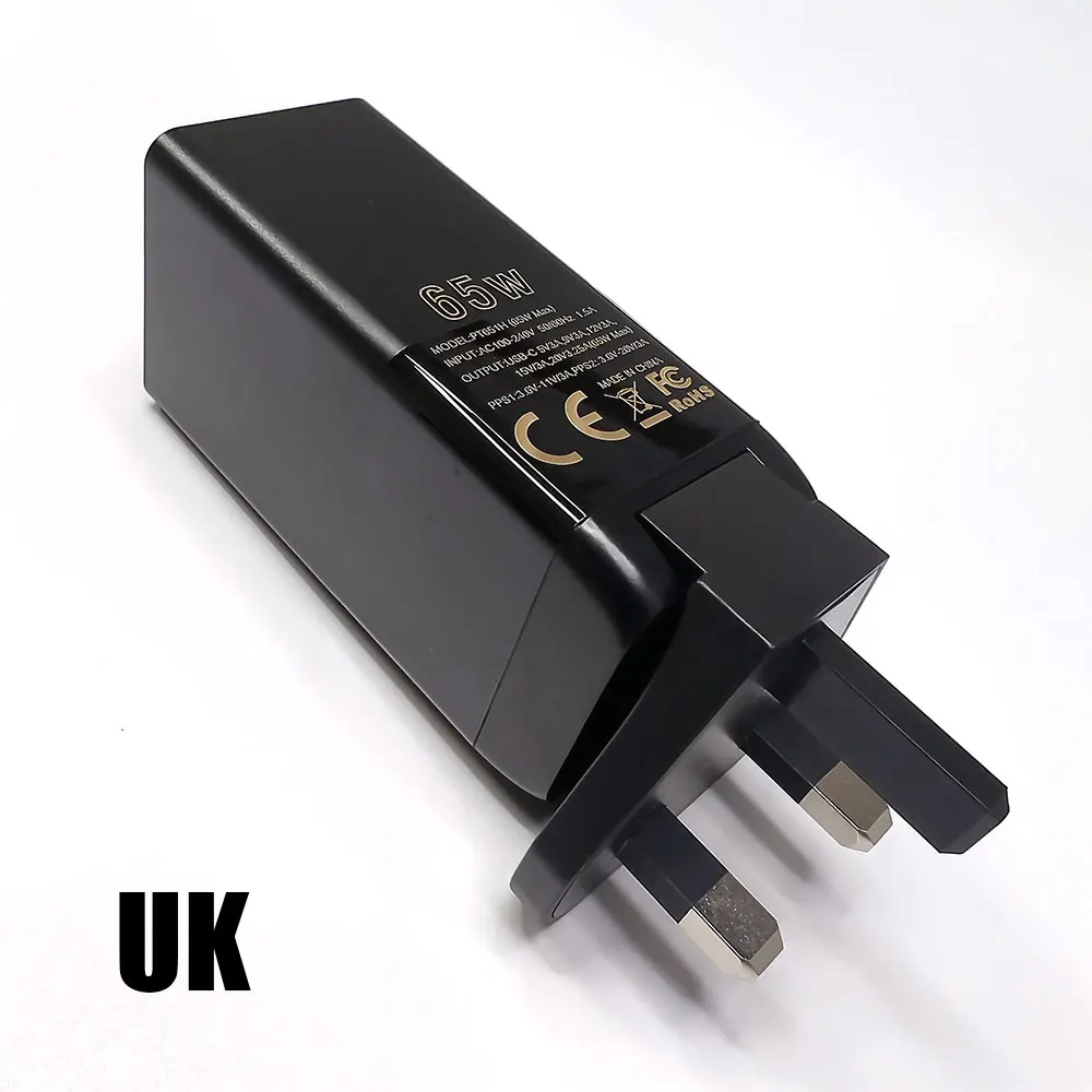 FMchip Pine64 TS101 65W PD 충전기 타입-C 납땜 인두용 전원 공급 장치(케이블 교체 어댑터 포함)