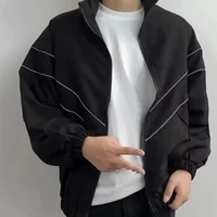 Casual Loose Men's Jacket Trendy Street Style Hip And Handsome Korean Version Harajuku Hong Kong Style Spring Autumn Outerwear