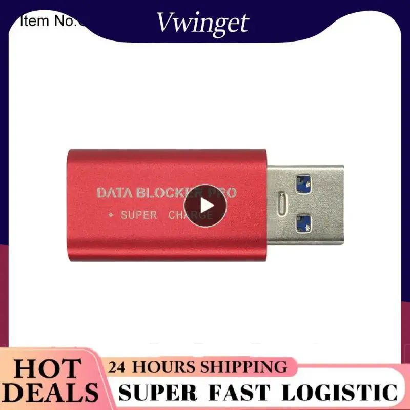 Gold Plug And Play Usb Data Blocker Buona Dissipazione Del Calore Usb Blocker Spazzola Antifurto Ampia Compatibilità Dati Del Blocco Di Ricarica