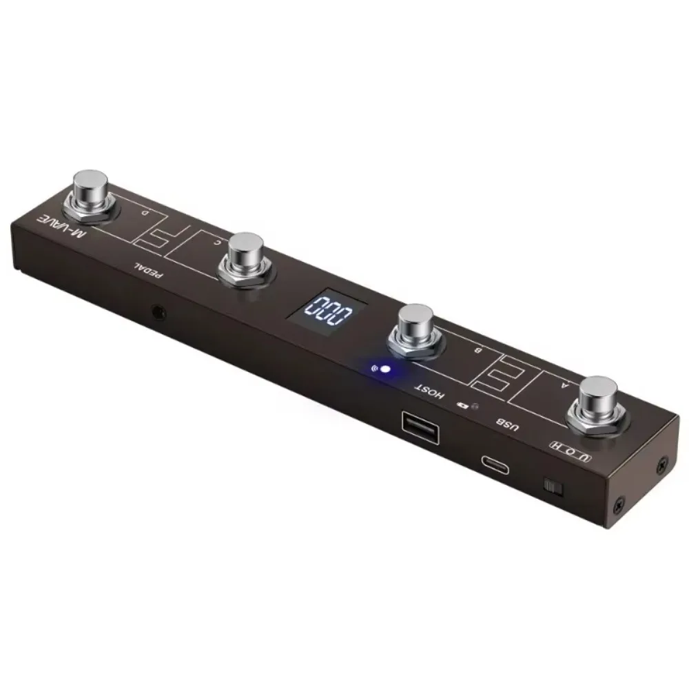M-vave Chocolate Plus Wireless MIDI Controller Pro Keyboard with 4-Button Foot Switch and MIDI Host Interface