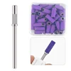 50Pcs 3.1MM Small Sanding Bands With Shaft Set For Dead Skin Calluses Nail Polishing Mini Sandband Nail Drill Bits Manicure Tool 4
