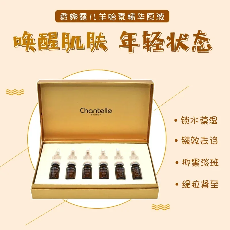 Australia Chantelle Sheep Placenta Serum 10ml*6pcs Anti-aging Anti-wrinkle Brighten Reduce Pigmentation Firmness Hydrate SkinCar 5