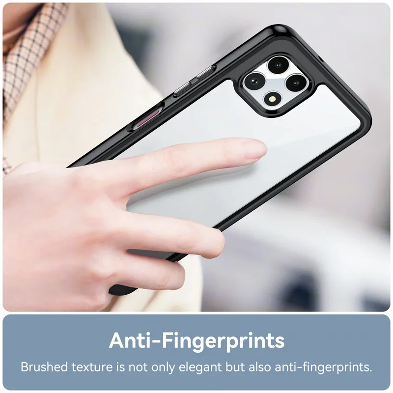Transparent Colorful TPU Protective Phone Case - Clear Shell Cover