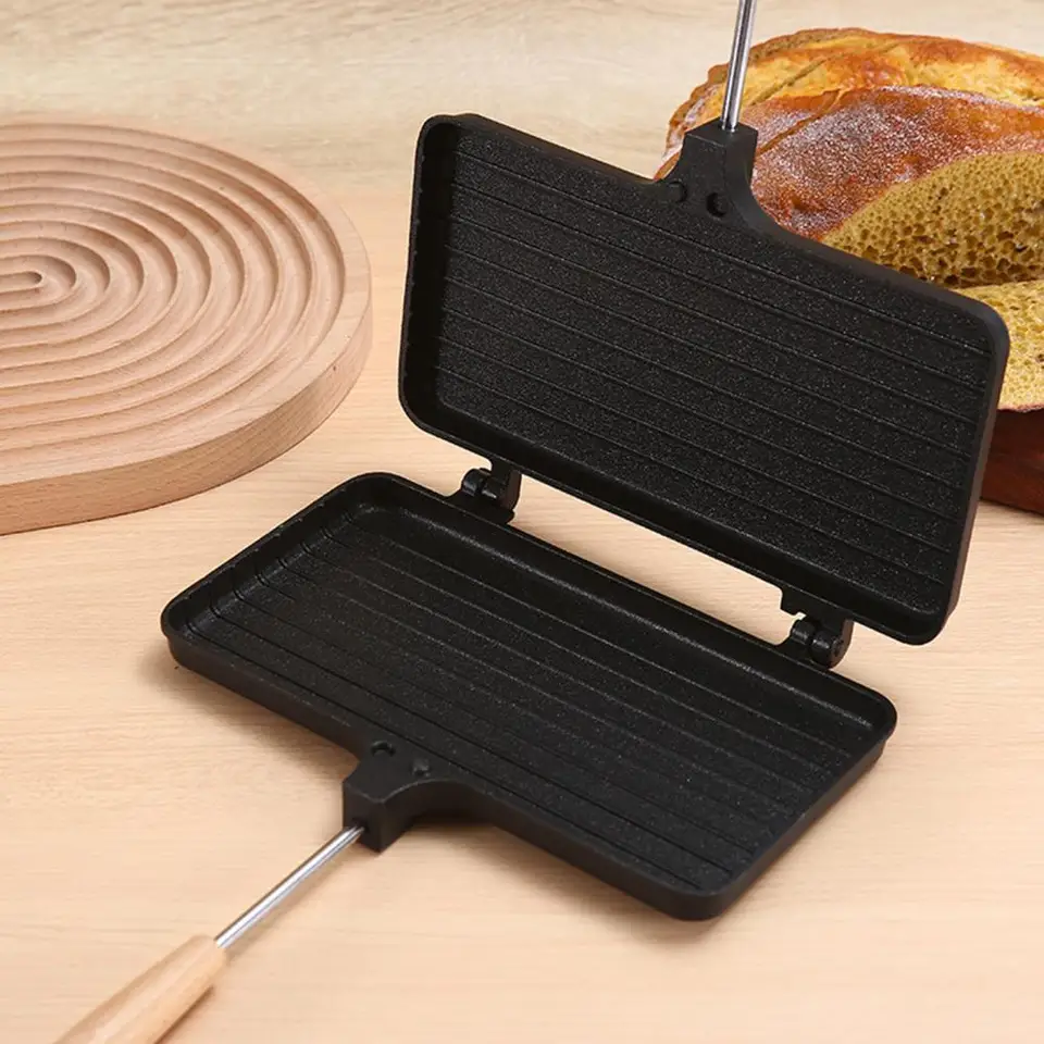 Sandwich Maker Non Stick Gas Toaster With Double Tanzania Sandwich