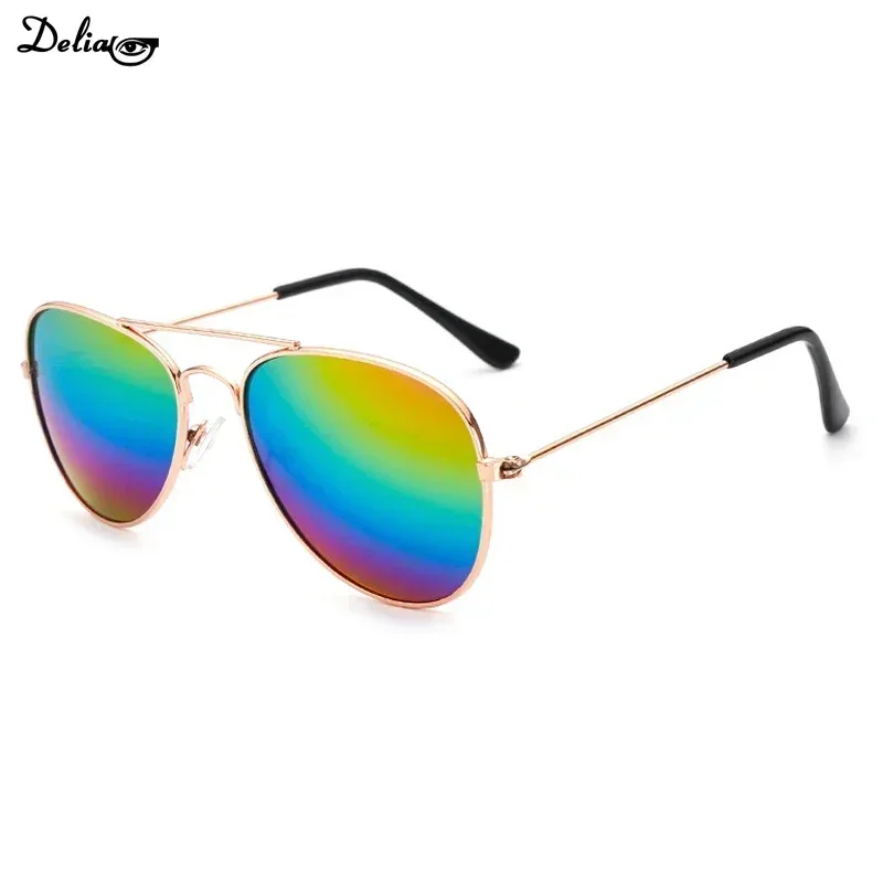 Kids Sunglasses New Fashion Colorful Boys Girls Reflective Sunglasses Kids Baby UV400 Outdoor High Definition Eyewear kids sunglasses