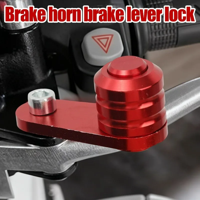 Motorcycle Handle Brake Assist Switch CNC Aluminum for Honda PCX150 PCX160 Scooter Motorcycle Brake Lever Parking Lock Buckle