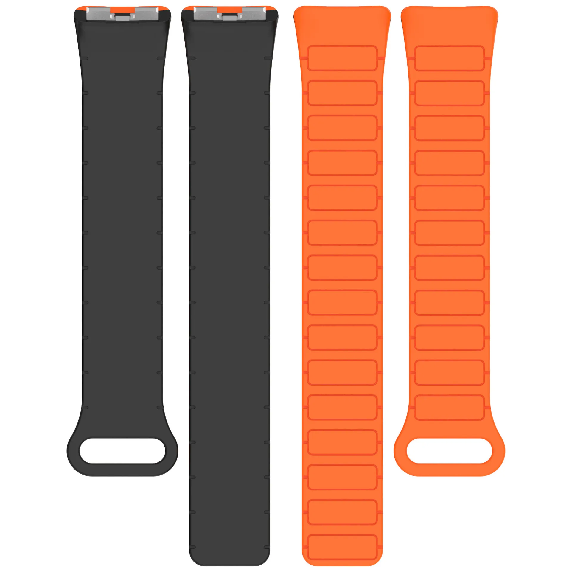 Adjustable Magnetic Silicone Strap for Smart Bands - Replacement Bracelet Accessory