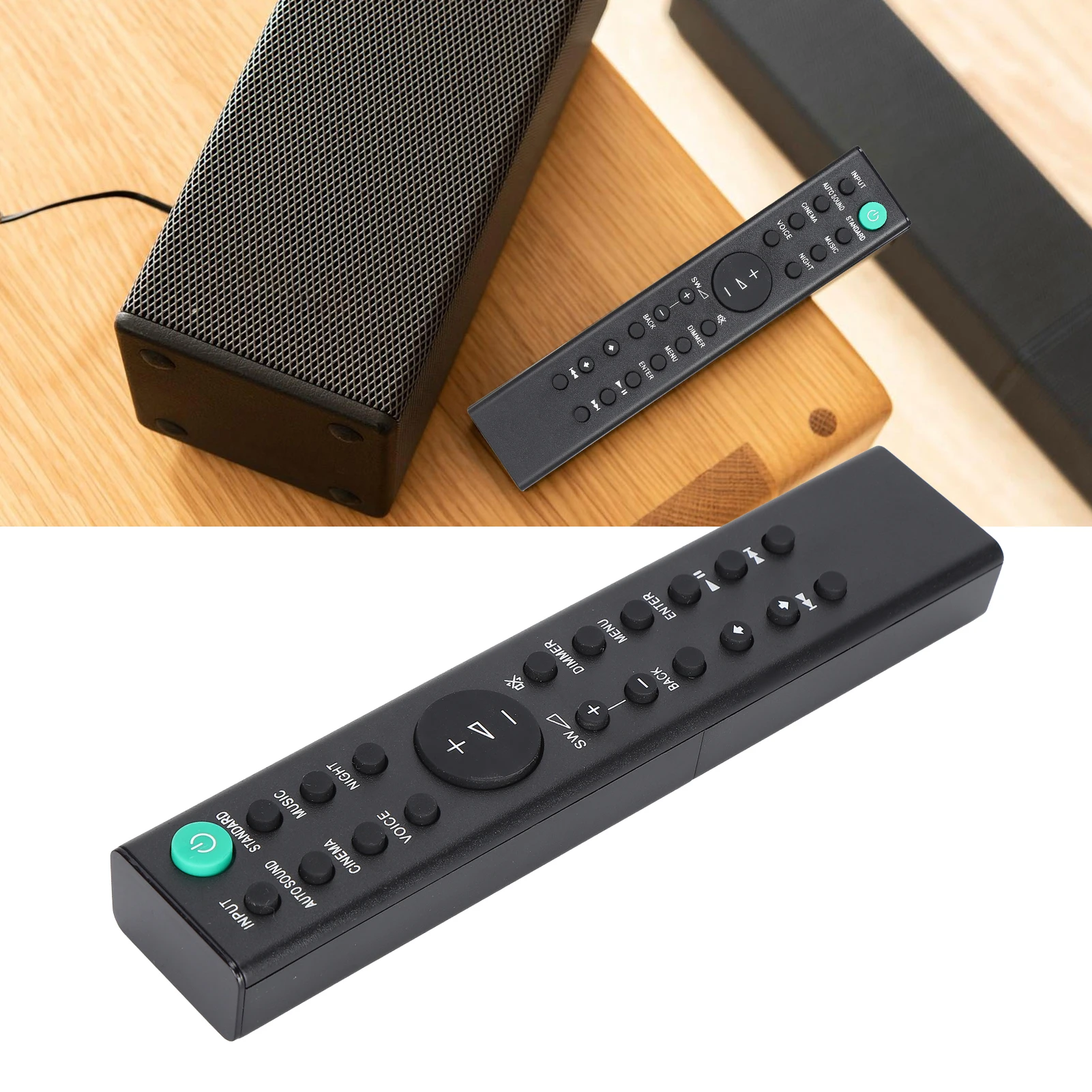 RMT‑AH412U Remote Control Portable Wear Resistant Replacement Control for HT‑S20R Soundbar Wear Resistant Remote Control