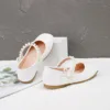 Spring Princess Shoe Fashion Versatile Exquisite Girl Shoe Comfort Non Slip Soft Soled Kid Shoes Simple Elegant Leather Shoes 3