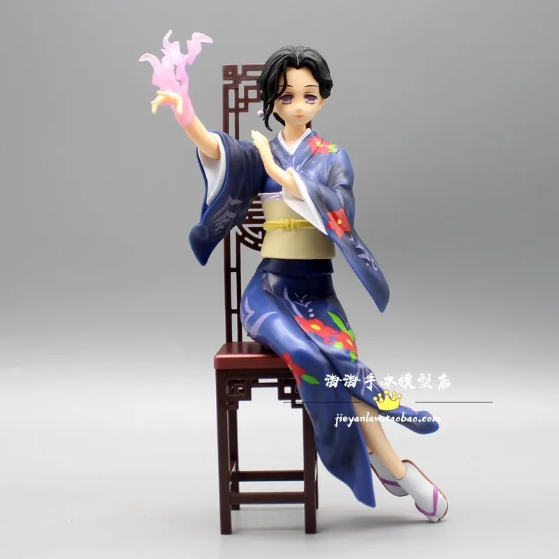 

23cm Demon Slayer Anime Figure Tamayo Pvc Action Figure Kimetsu No Yaiba Mitsuri Shinobu Figurine Pvc Model Doll Toys Gifts