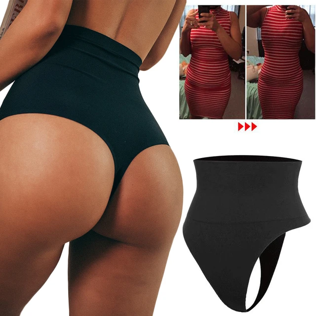 Sexy Slimming Panties Body Shaper High Waist Thong for Women Belly