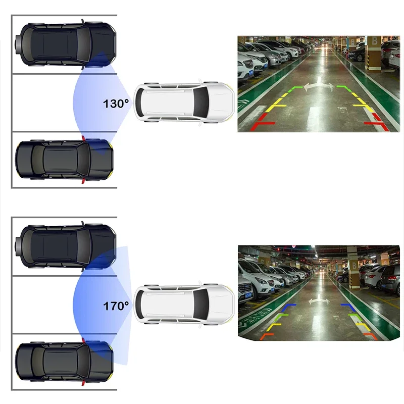 볼보 차량용 어안 170 도 720P HD AHD 후방 카메라, 볼보 V70 XC70 S80 S80L S40 V50 XC90 S60 V60 XC60