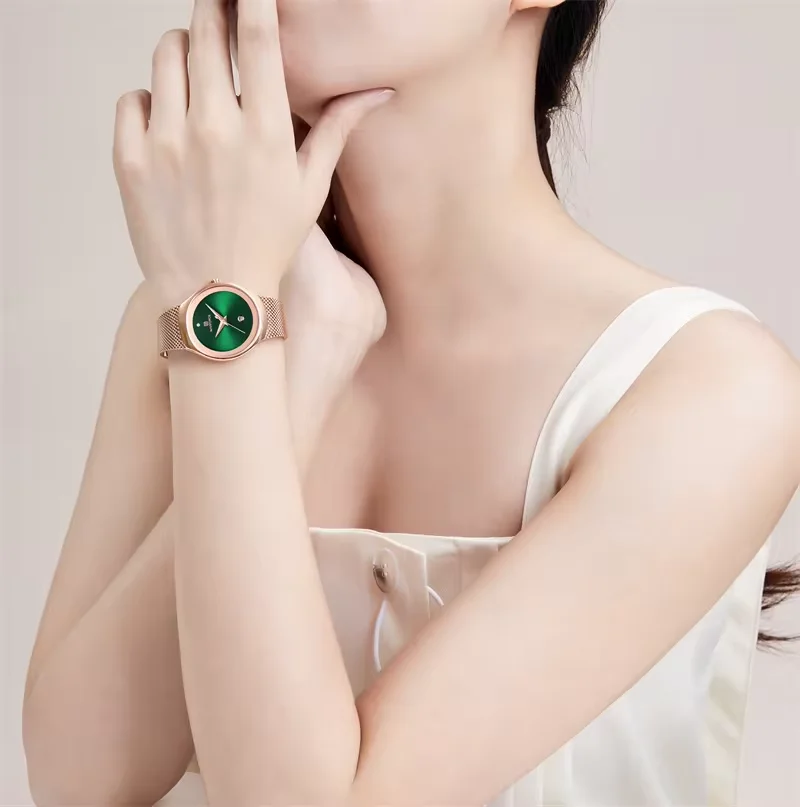 NAVIFORCE 2024 Women Watches Luxury Rose Gold Ultra Thin Ladies Watch Luxury Waterproof Quartz WristWatch Woman Relogio Feminino 3